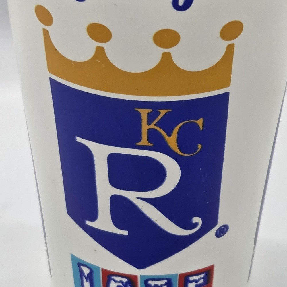 Vintage Kansas City Royals ICEE Souvenir Cup MLB Baseball Plastic Jacket Graphic